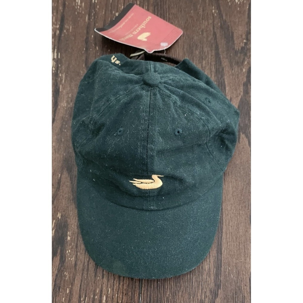 Southern Marsh Strapback Hat Duck Logo Green Adjustable Cap NWT Preppy Outdoors - Picture 3 of 3